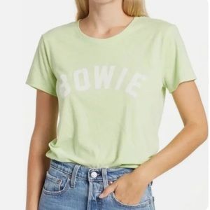 Lucky Brand David Bowie Paradise Green Graphic T-Shirt